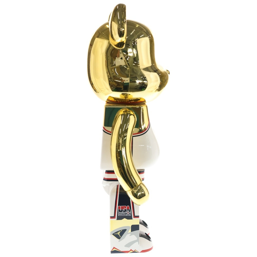 MEDICOM TOY(メディコムトイ) BE@RBRICK Michael Jordan 1992 TEAM USA 1000% ベアブリック マイケル ジョーダン チームUSA フィギュア人形 ゴールド