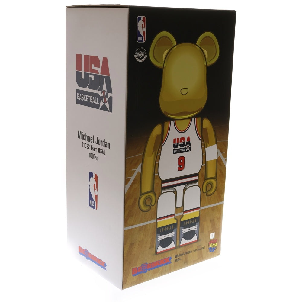 MEDICOM TOY(メディコムトイ) BE@RBRICK Michael Jordan 1992 TEAM USA 1000% ベアブリック マイケル ジョーダン チームUSA フィギュア人形 ゴールド