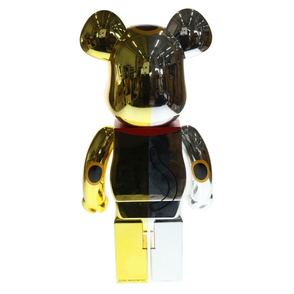 MEDICOM TOY(メディコムトイ) BE@RBRICK ベアブリック 招き猫 開運銀