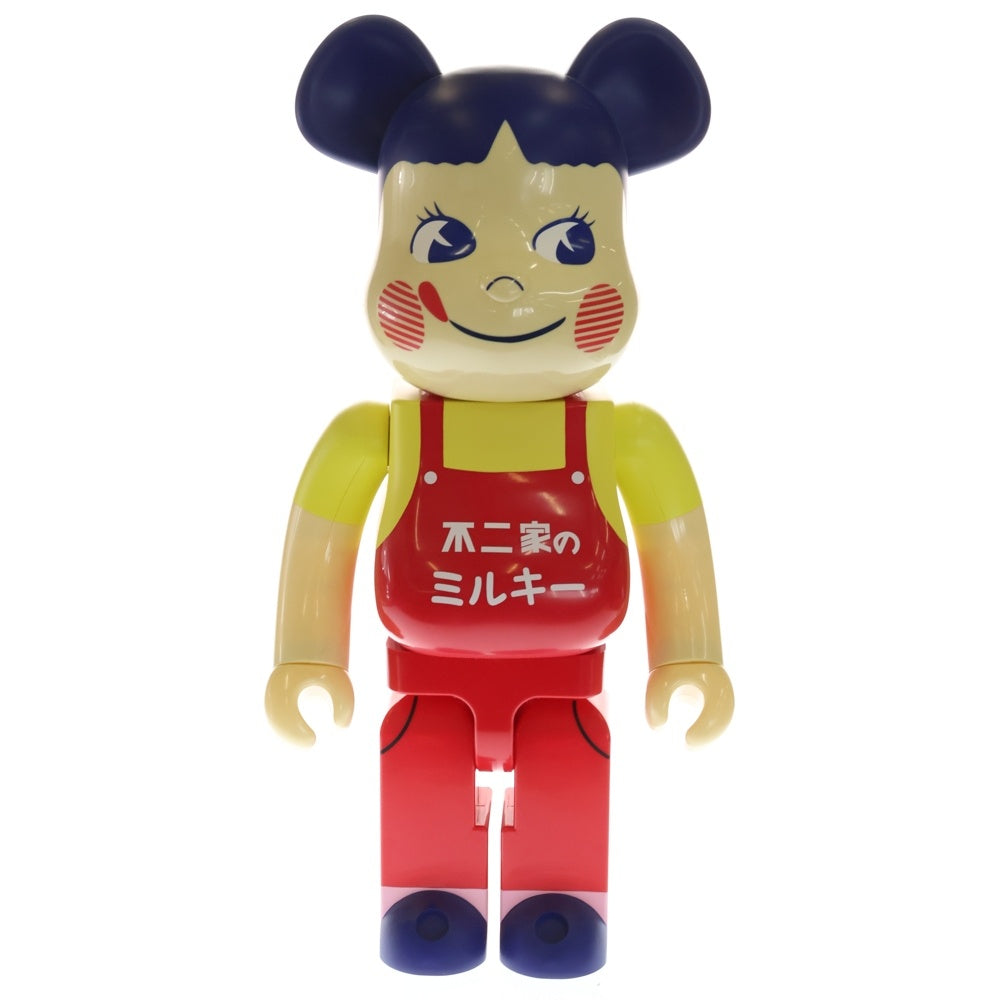 MEDICOM TOY(メディコムトイ) BE@RBRICK ベアブリック ホーロー看板 ペコちゃん 1000% フィギュア 人形 レッド/ベージュ