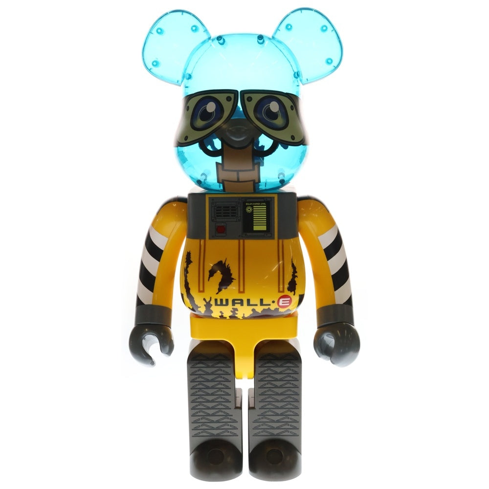 MEDICOM TOY(メディコムトイ) BE@RBRICK WALL・ E 1000% ベアブリック ウォーリー フィギュア人形 ブルー/イエロー