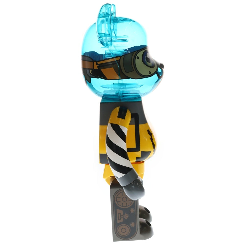 MEDICOM TOY(メディコムトイ) BE@RBRICK WALL・ E 1000% ベアブリック ウォーリー フィギュア人形 ブルー/イエロー