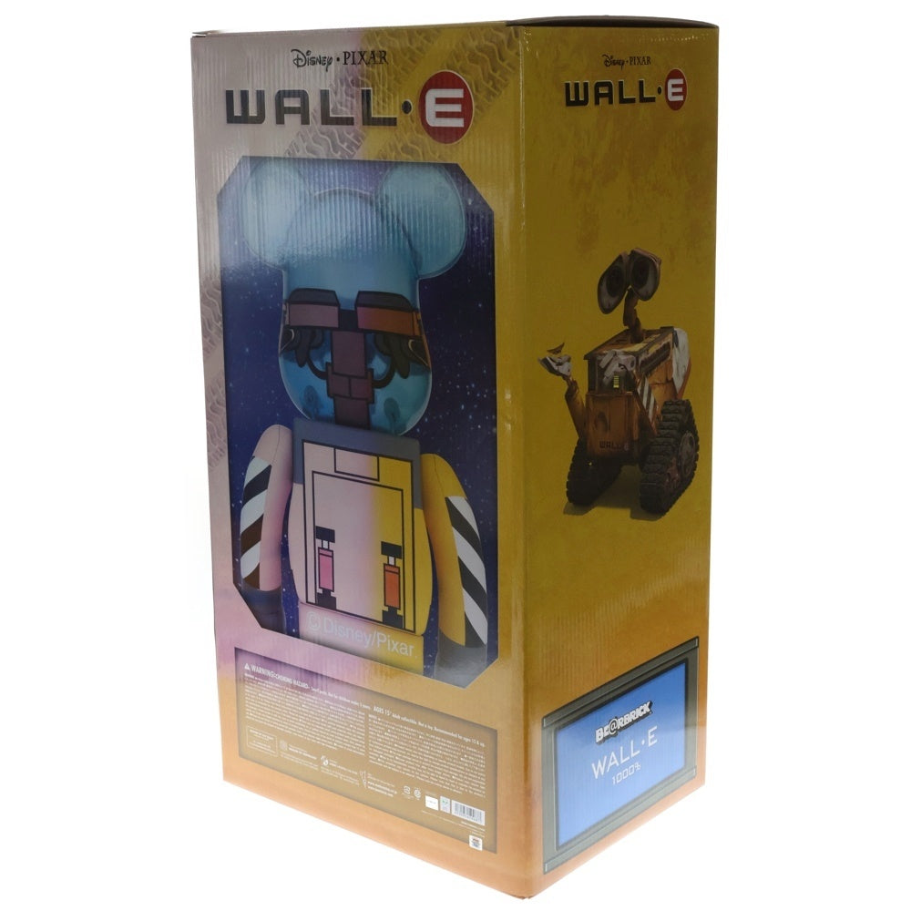 MEDICOM TOY(メディコムトイ) BE@RBRICK WALL・ E 1000% ベアブリック ウォーリー フィギュア人形 ブルー/イエロー