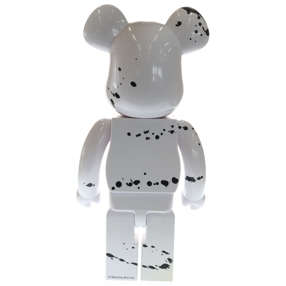 MEDICOM TOY(メディコムトイ) BE@RBRICK ×XNAS × APPLEBUM ベアブリック ナズ アップルバム ベアブリック フィギュア 人形 1000% ホワイト