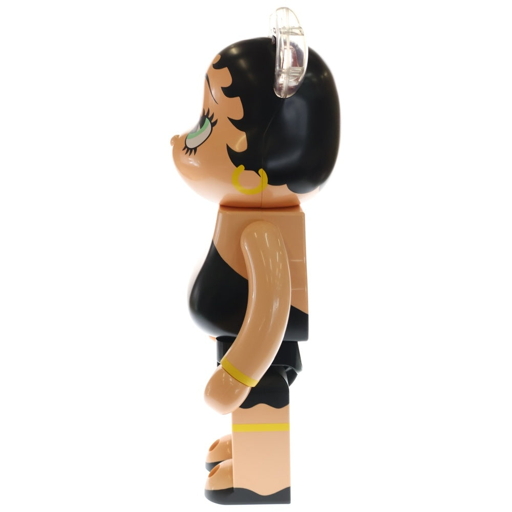 MEDICOM TOY(メディコムトイ) BE@RBRICK Betty Boop(TM) BLACK Ver. 1000 ベアブリック ベティブープ 人形 フィギュア ブラック/ベージュ
