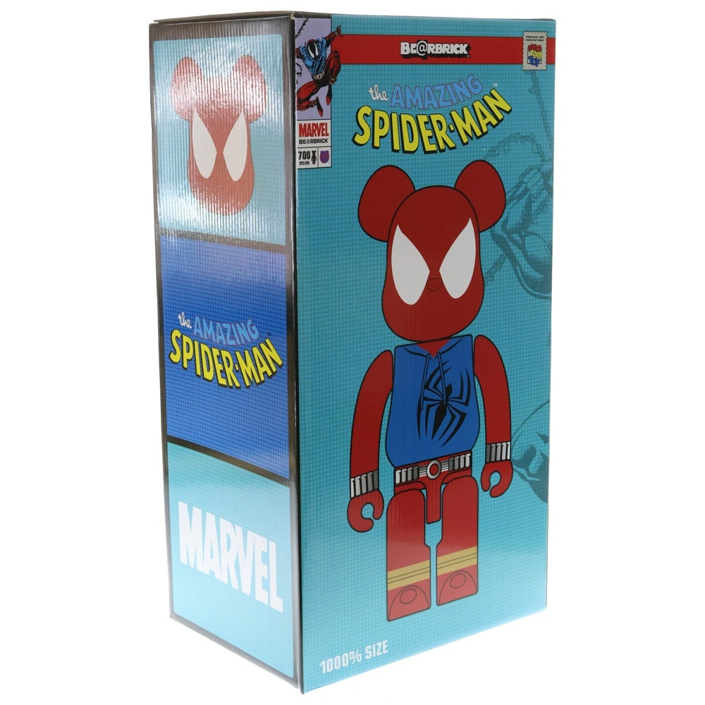MEDICOM TOY(メディコムトイ) BE@RBRICK SCARLET SPIDER 1000% ベアブリック スカーレット スパイダーマン レッド/ブルー