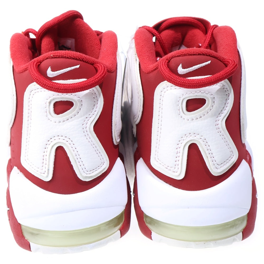 NIKE(ナイキ) ×SUPREME AIR MORE UPTEMPO シュプリーム エアモアアップテンポ モアテン ハイカットスニーカー レッド US9/27cm 902290-600
