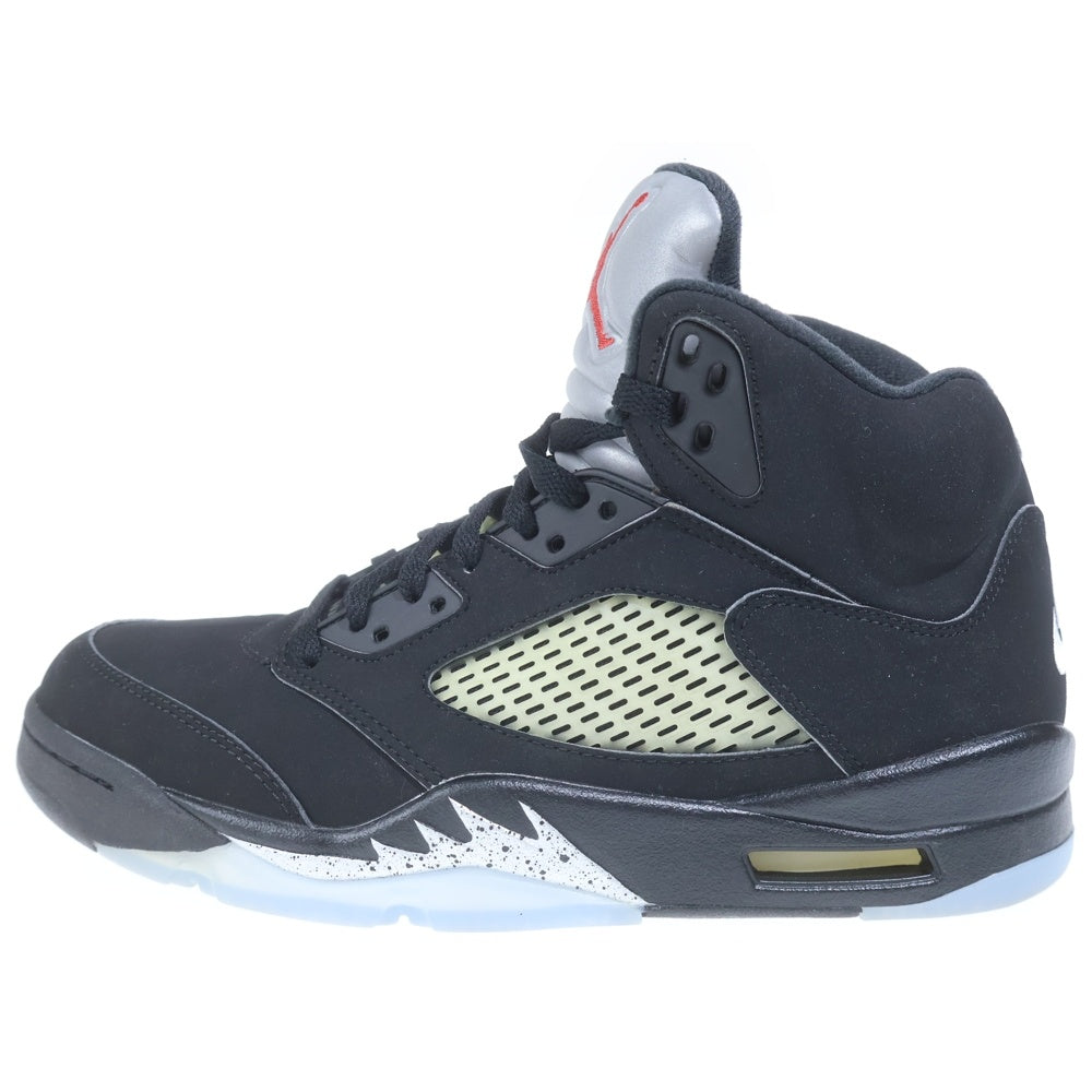 NIKE(ナイキ) AIR JORDAN 5 RETRO OG エアジョーダン レトロ ハイカットスニーカー ブラック US9/27cm 845035-003