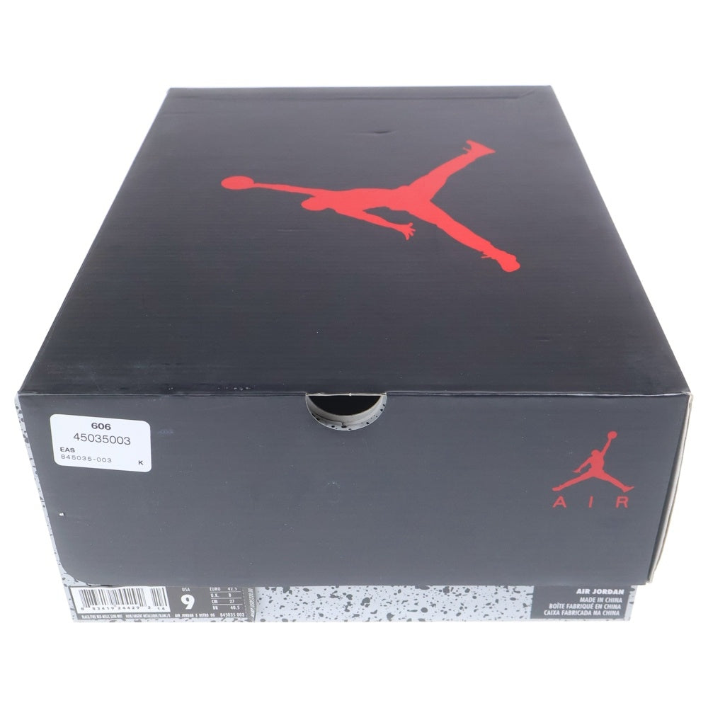 NIKE(ナイキ) AIR JORDAN 5 RETRO OG エアジョーダン レトロ ハイカットスニーカー ブラック US9/27cm 845035-003