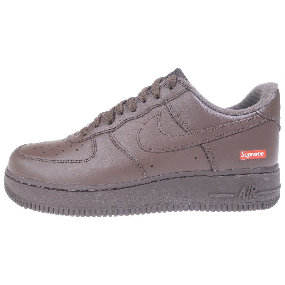 NIKE(ナイキ) ×SUPREME AIR FORCE 1 LOW SP エアフォース1 ローカットスニーカー ブラウン US9/27cm CU9225-200