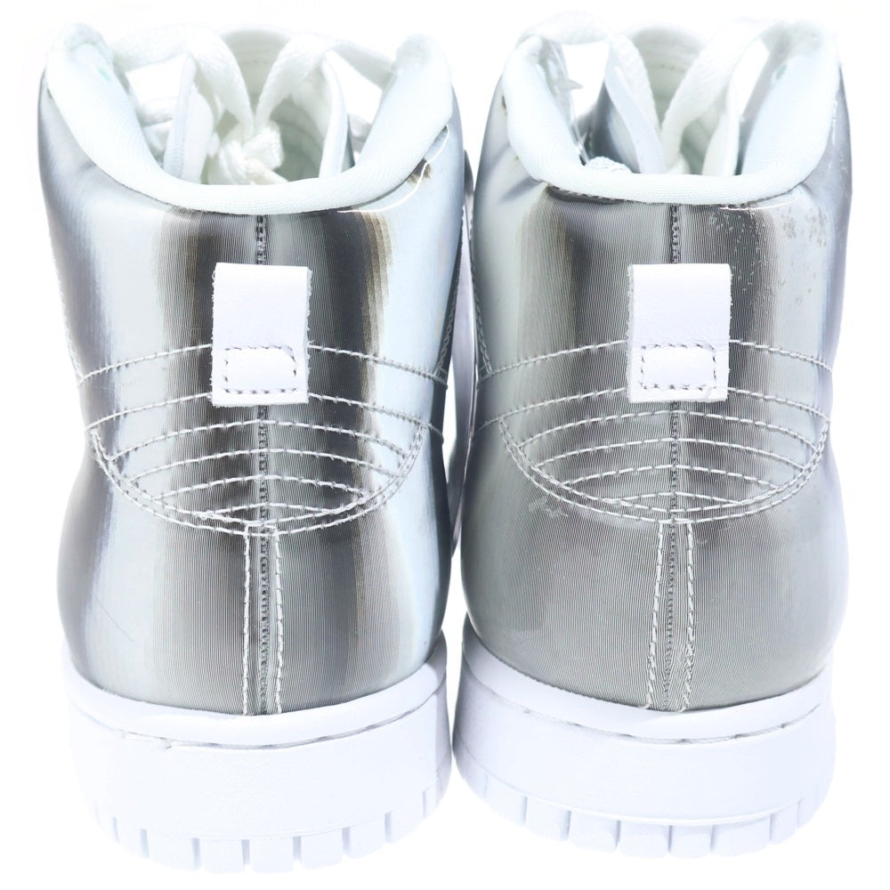 NIKE(ナイキ) ×CLOT DUNK HIGH SILVER クロット ダンク ハイカットスニーカー シルバー US9/27cm DH4444-900