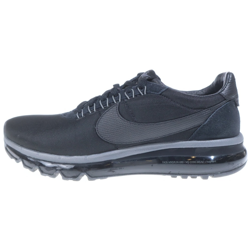 NIKE(ナイキ) ×FRAGMENT DESIGN AIR MAX LD-ZERO フラグメントデザイン エアマックス ローカットスニーカー ブラック US9/27cm 885893-001