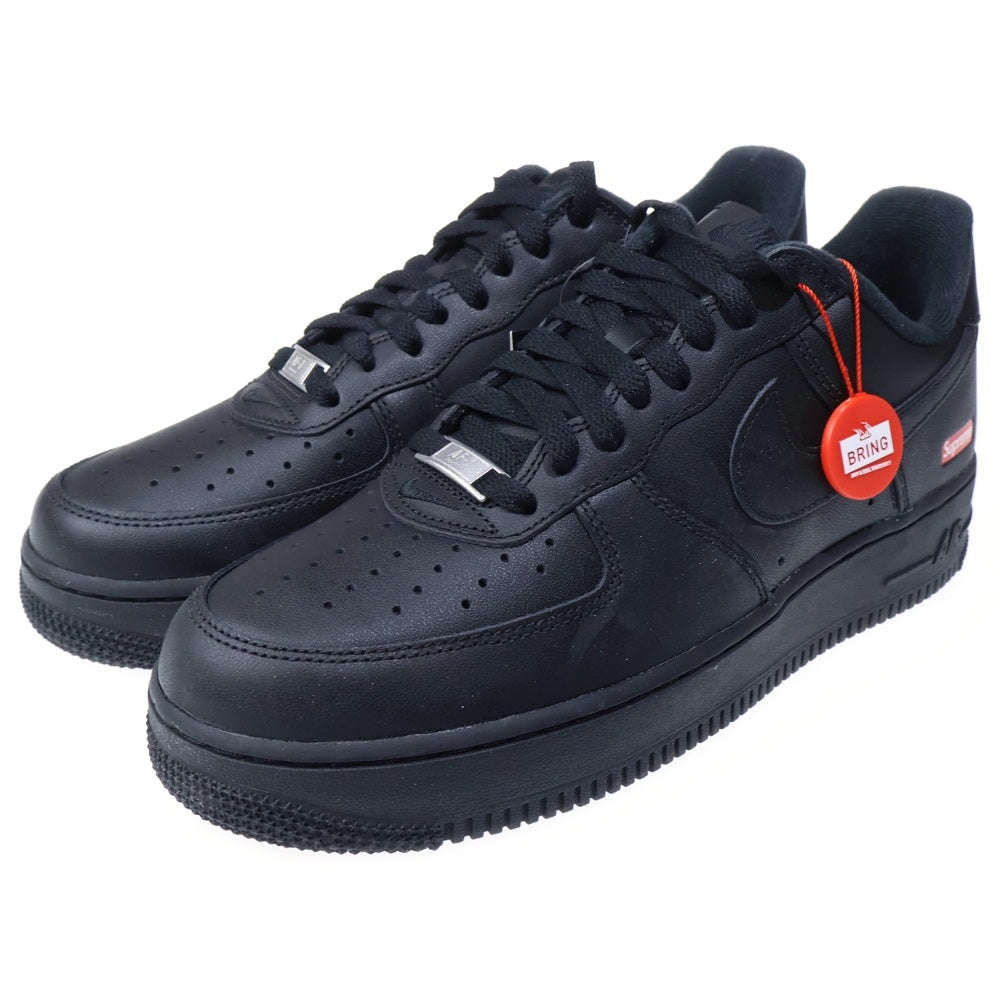 NIKE(ナイキ) ×SUPREME AIR FORCE 1 LOW SP シュプリーム エアフォース1 ローカットスニーカー ブラック US9/27cm CU9225-001