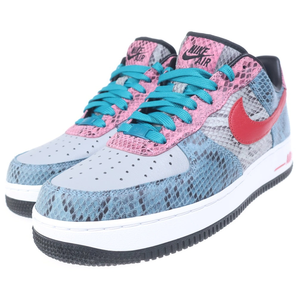NIKE(ナイキ) BY YOU AIR FORCE 1 LOW バイユー エアフォース1 ローカットスニーカー ブルー/グレー US9/27cm CT3761-991