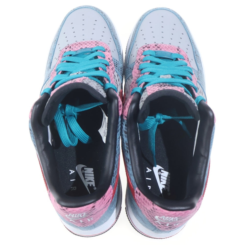 NIKE(ナイキ) BY YOU AIR FORCE 1 LOW バイユー エアフォース1 ローカットスニーカー ブルー/グレー US9/27cm CT3761-991
