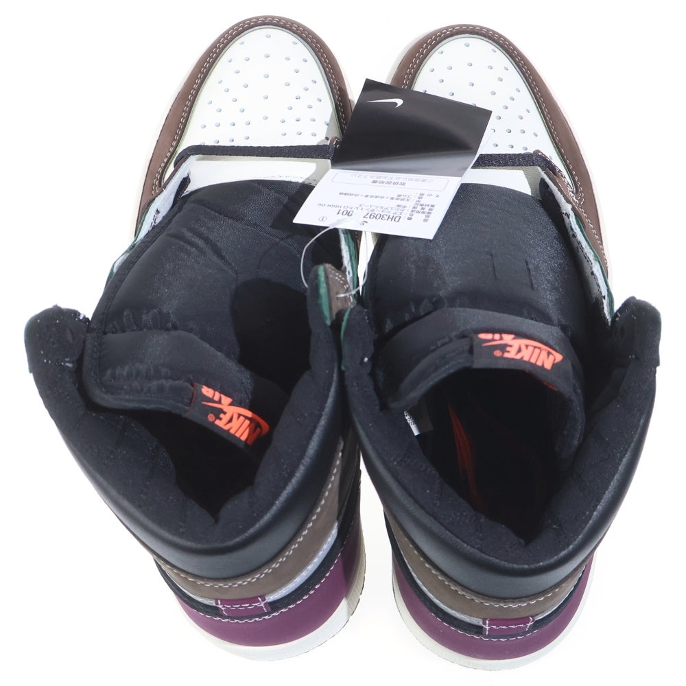 NIKE(ナイキ) AIR JORDAN 1 HIGH OG HAND CRAFTED DH3097-001 エアジョーダン 1 ハンド クラフテッド ハイカットスニーカー マルチカラー US9/27cm DH3097-001