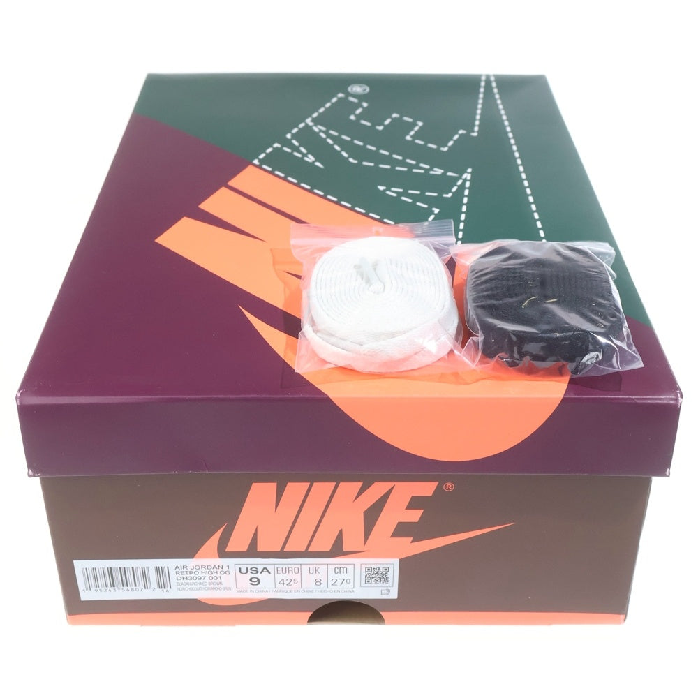NIKE(ナイキ) AIR JORDAN 1 HIGH OG HAND CRAFTED DH3097-001 エアジョーダン 1 ハンド クラフテッド ハイカットスニーカー マルチカラー US9/27cm DH3097-001