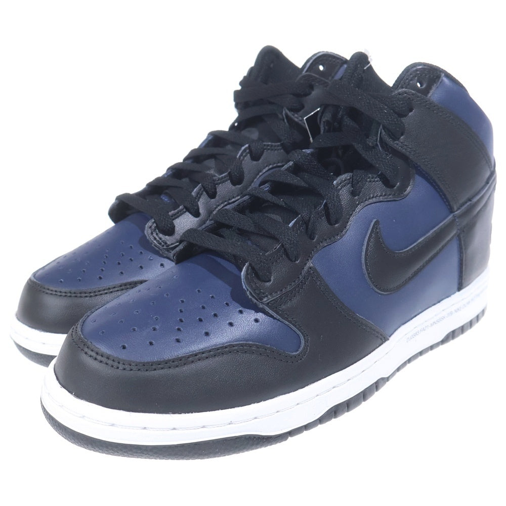 NIKE(ナイキ) ×FRAGMENT DESIGN DUNK HIGH TOKYO フラグメントデザイン ダンク 東京 ハイカットスニーカー ブラック/ネイビー US9/27cm DJ0383-400