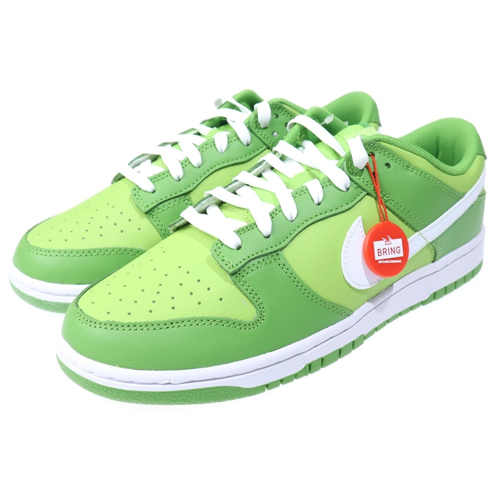 NIKE(ナイキ) DUNK LOW CHLOROPHYLL VIVID GREEN ダンク ローカットスニーカー クロロフィル ヴィヴィットグリーン ローカットスニーカー グリーン US9/27cm DJ6188-300