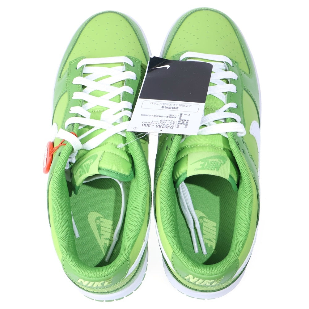 NIKE(ナイキ) DUNK LOW CHLOROPHYLL VIVID GREEN ダンク ローカットスニーカー クロロフィル ヴィヴィットグリーン ローカットスニーカー グリーン US9/27cm DJ6188-300