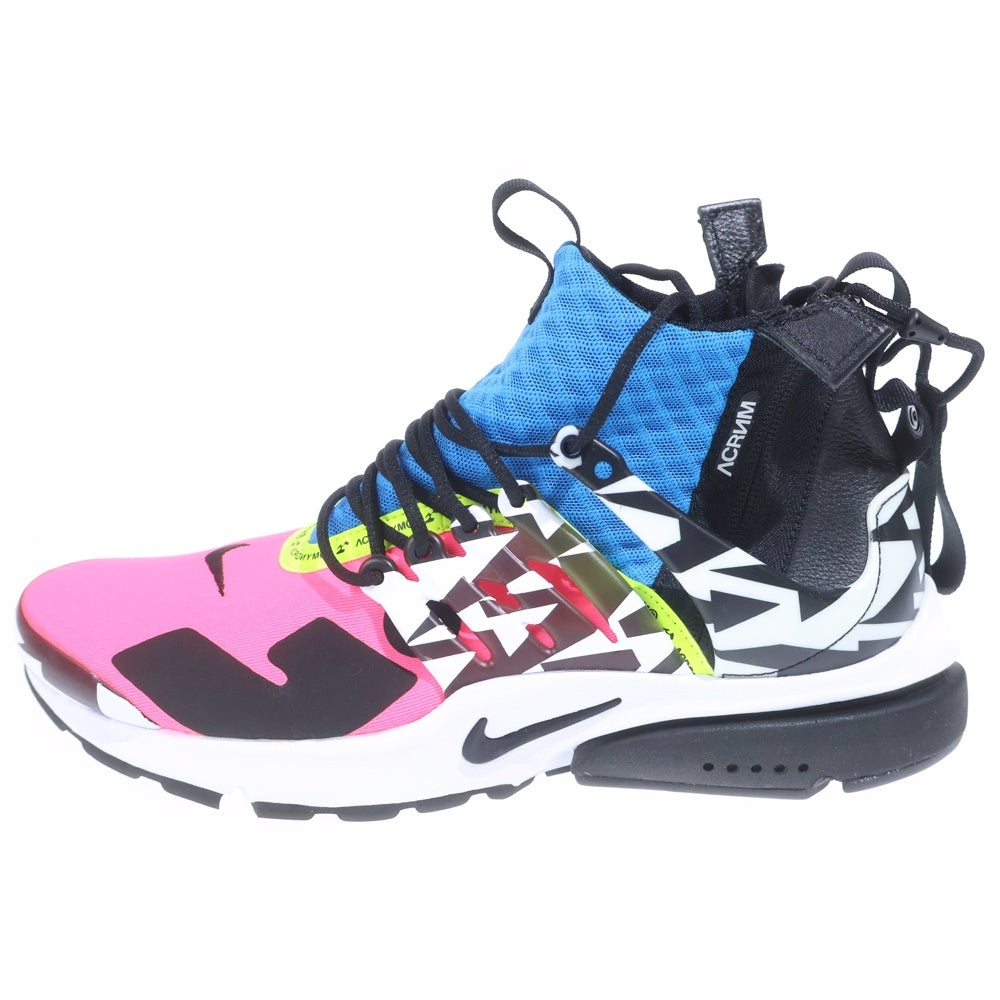 NIKE(ナイキ) AIR PRESTO MID ACRONYM エアプレスト ミッド アクロニウム スニーカー マルチカラー US9/27cm AH7832-600