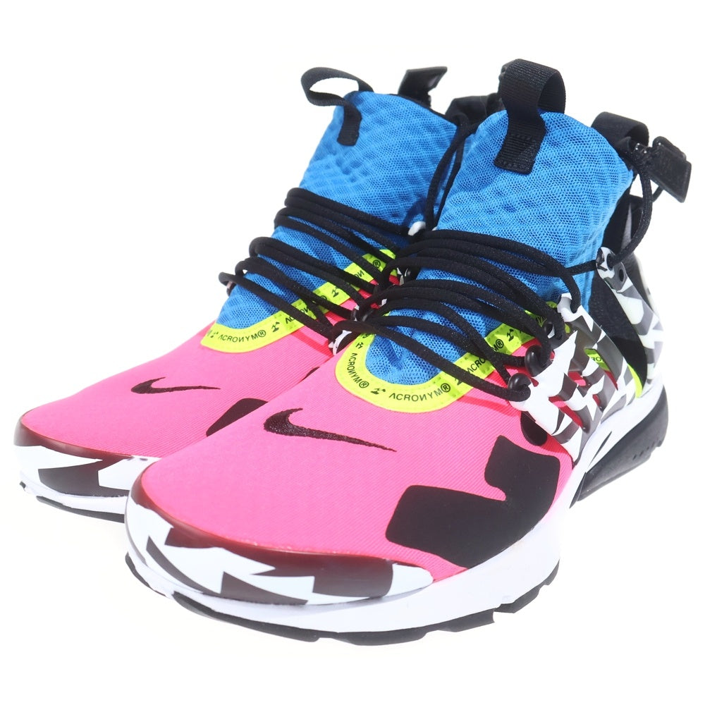 NIKE(ナイキ) AIR PRESTO MID ACRONYM エアプレスト ミッド アクロニウム スニーカー マルチカラー US9/27cm AH7832-600