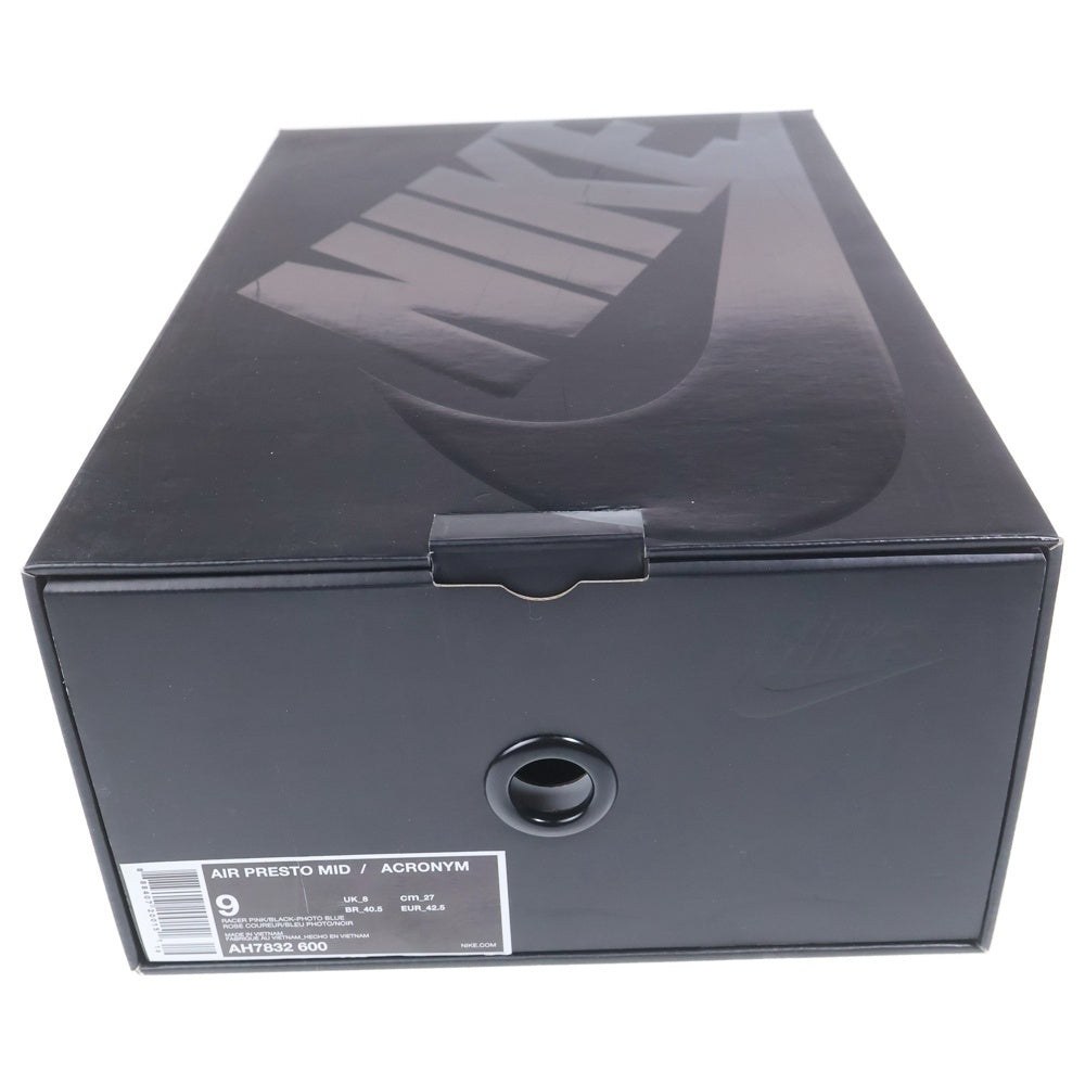 NIKE(ナイキ) AIR PRESTO MID ACRONYM エアプレスト ミッド アクロニウム スニーカー マルチカラー US9/27cm AH7832-600