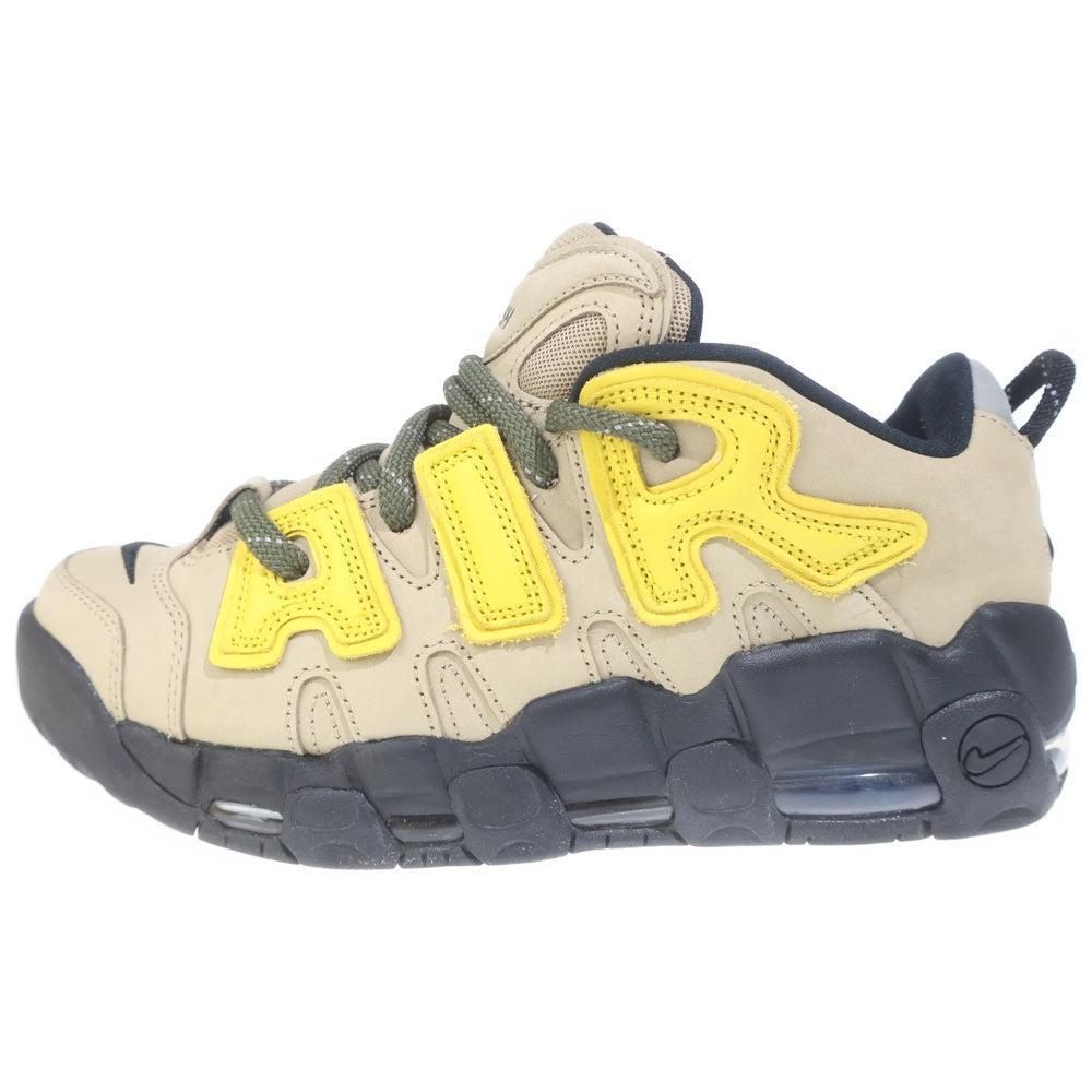 NIKE(ナイキ) ×AMBUSH AIR MORE UPTEMPO LOW SP LIMESTONE アンブッシュ エアモアアップテンポ ローカットスニーカー イエロー US9/27cm FB1299-200