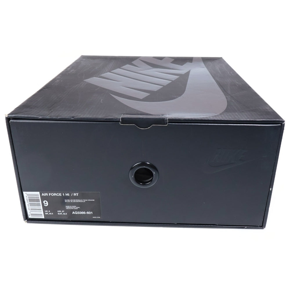 NIKE(ナイキ) AIR FORCE 1 HIGH RICCARDO TISCI ALL STAR エアフォース1 ハイ リカルド ティッシ オールスター ハイカットスニーカー ピンク US9/27cm AQ3366-601