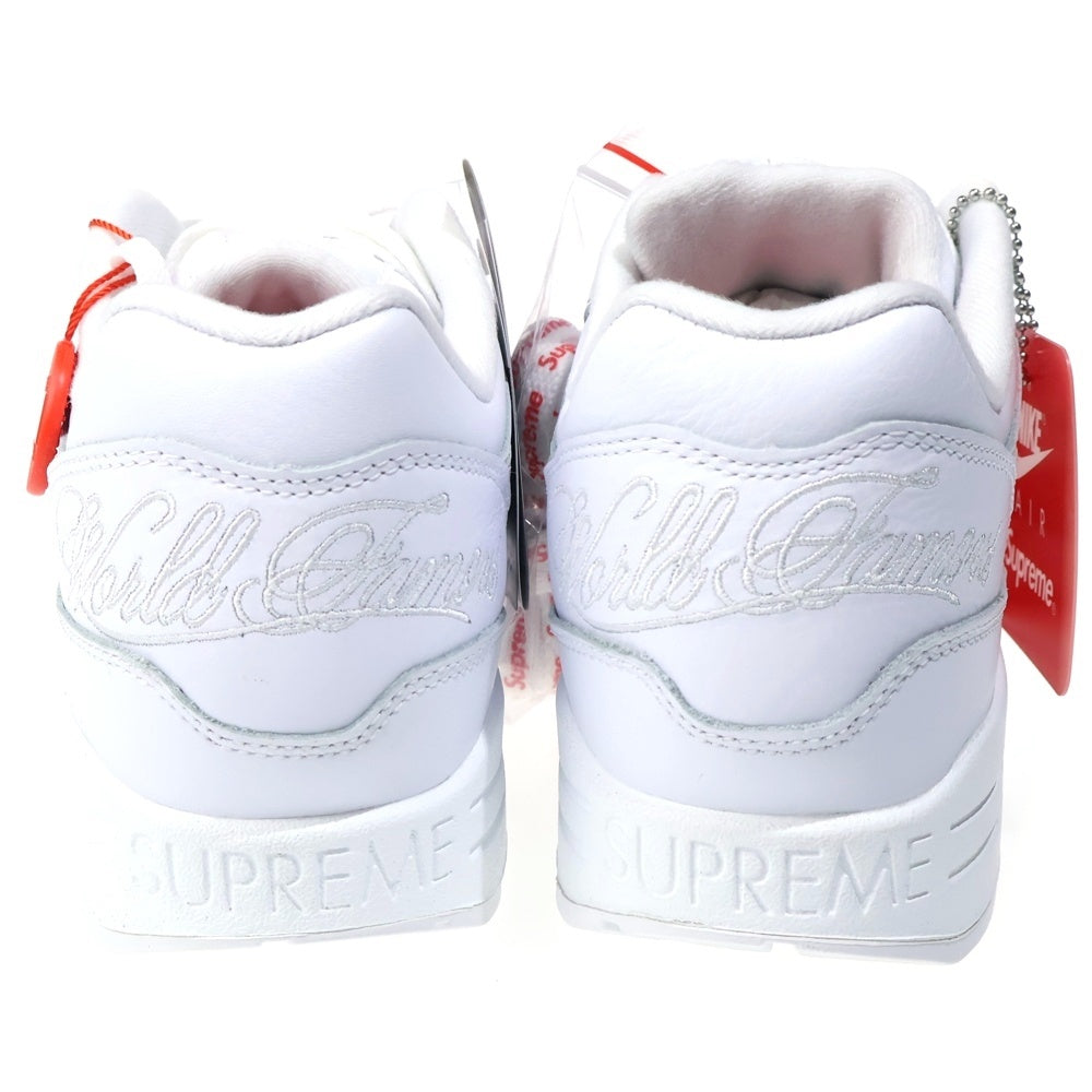 NIKE(ナイキ) 25SS ×SUPREME AIR MAX 1 87 SP シュプリーム エアマックス1 87 ローカットスニーカー ホワイト US9/27cm HF8813-100