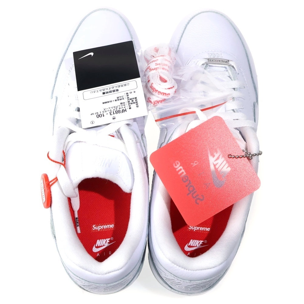 NIKE(ナイキ) 25SS ×SUPREME AIR MAX 1 87 SP シュプリーム エアマックス1 87 ローカットスニーカー ホワイト US9/27cm HF8813-100