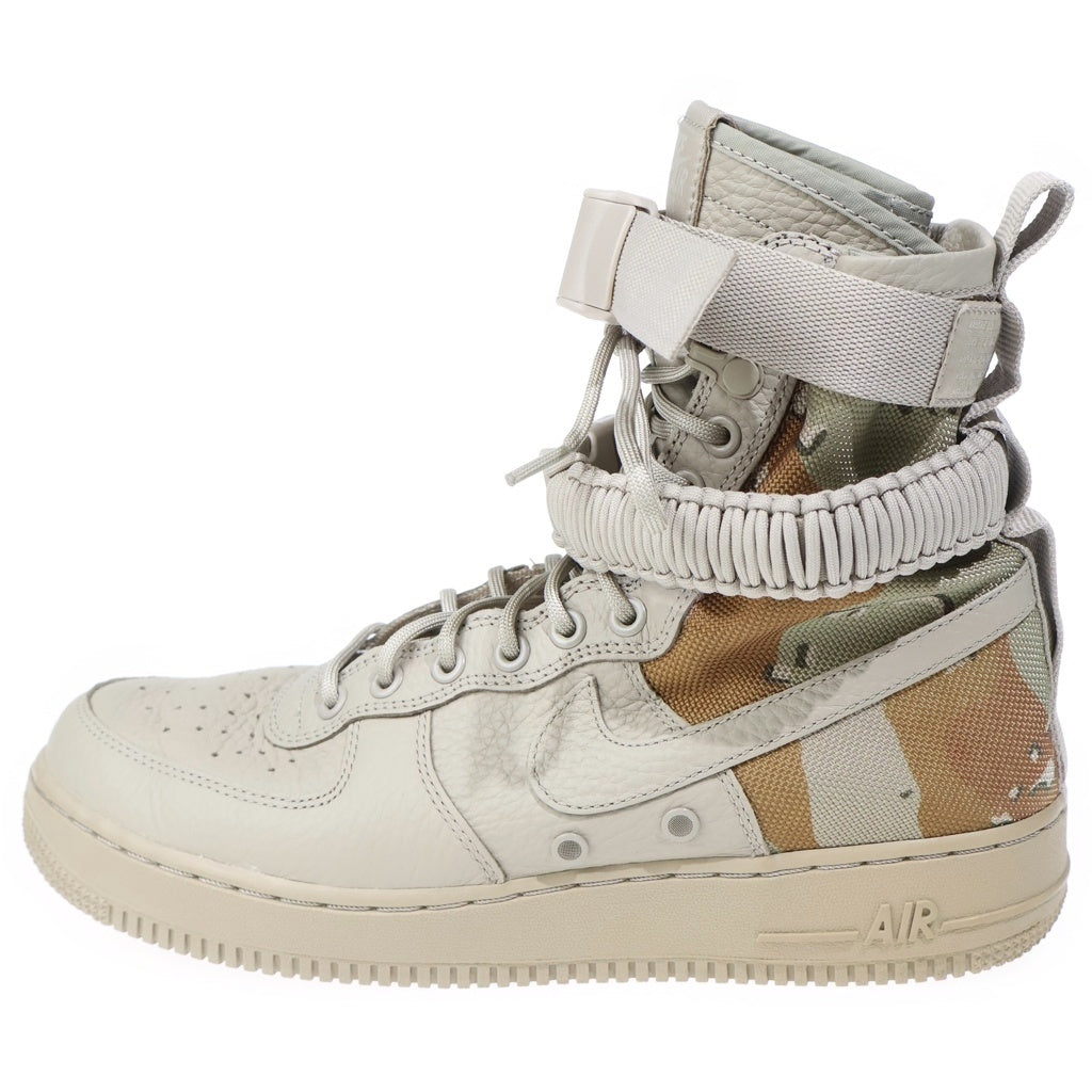 NIKE(ナイキ) SF AIR FORCE 1 CHINO CLASSIC STONE エアフォース1 チノ クラシックストーン ハイカットスニーカー グレー US9.5/27.5cm 864024-202