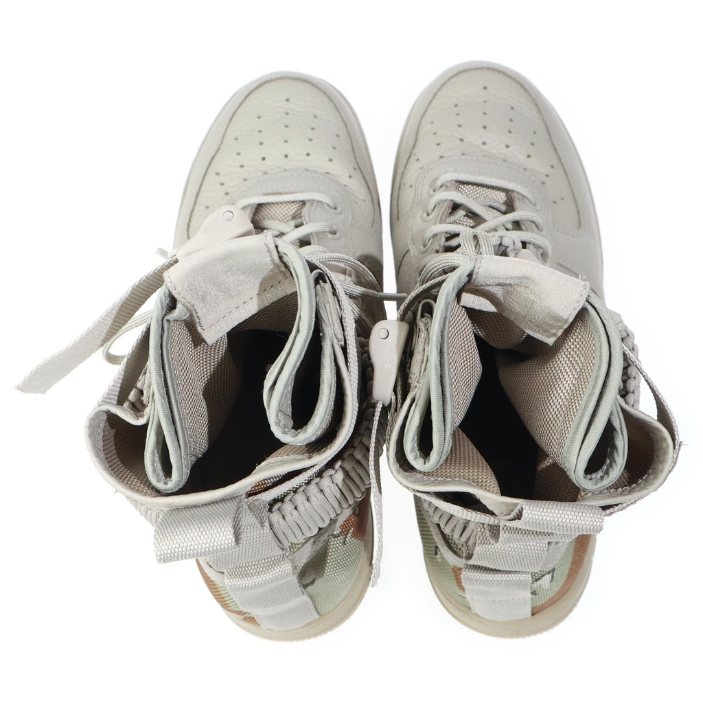 NIKE(ナイキ) SF AIR FORCE 1 CHINO CLASSIC STONE エアフォース1 チノ クラシックストーン ハイカットスニーカー グレー US9.5/27.5cm 864024-202