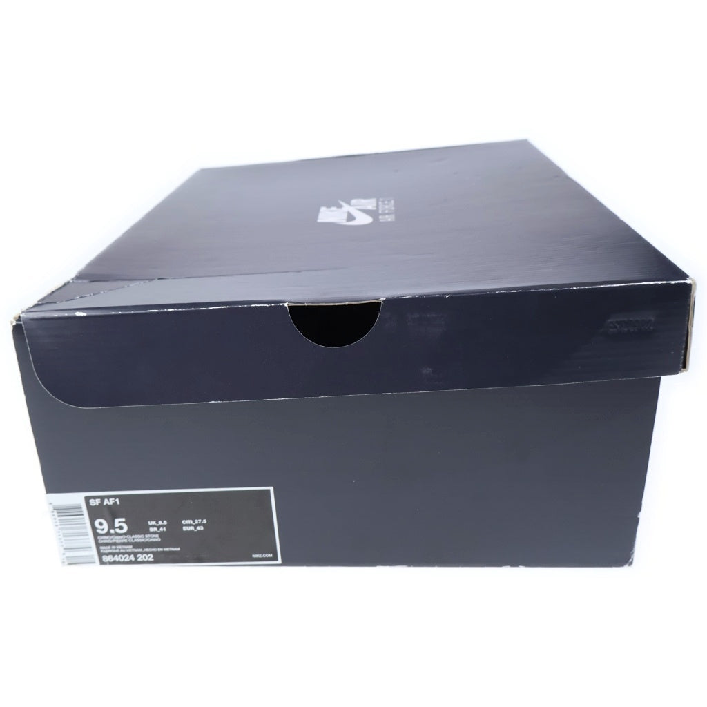 NIKE(ナイキ) SF AIR FORCE 1 CHINO CLASSIC STONE エアフォース1 チノ クラシックストーン ハイカットスニーカー グレー US9.5/27.5cm 864024-202