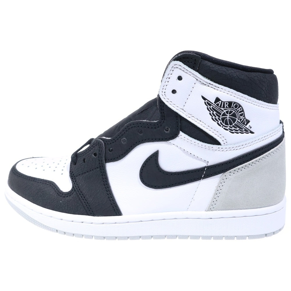 NIKE(ナイキ) AIR JORDAN 1 HIGH OG BLEACHED CORAL エアジョーダン1 ブリーチドコーラル ハイカットスニーカー ホワイト/グレー US9/27cm 555088-108