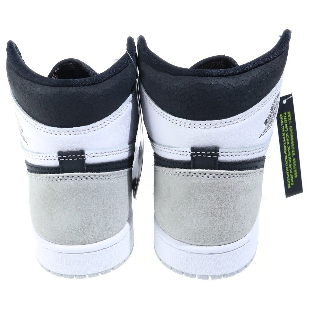 NIKE(ナイキ) AIR JORDAN 1 HIGH OG BLEACHED CORAL エアジョーダン1 ブリーチドコーラル ハイカットスニーカー ホワイト/グレー US9/27cm 555088-108
