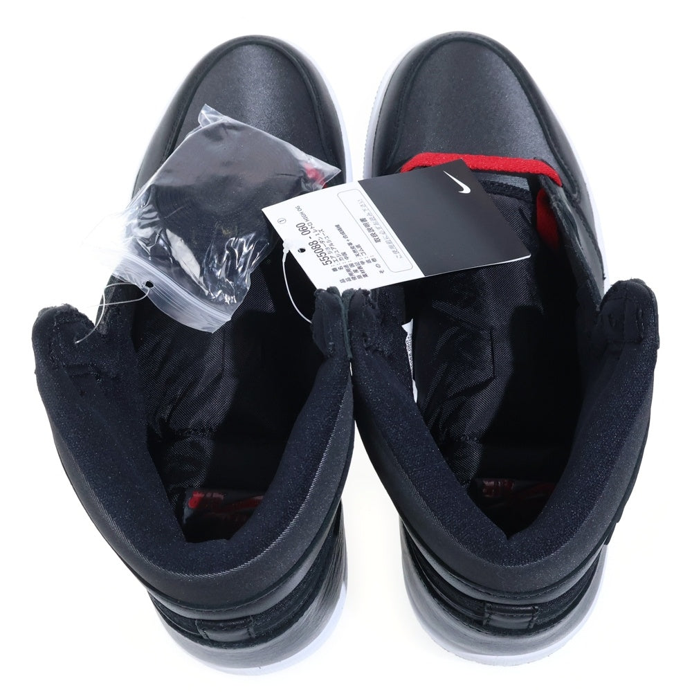 NIKE(ナイキ) AIR JORDAN 1 RETRO HIGH OG BLACK GYM RED エアジョーダン1 レトロ ハイカットスニーカー ブラック US9/27cm 555088-060
