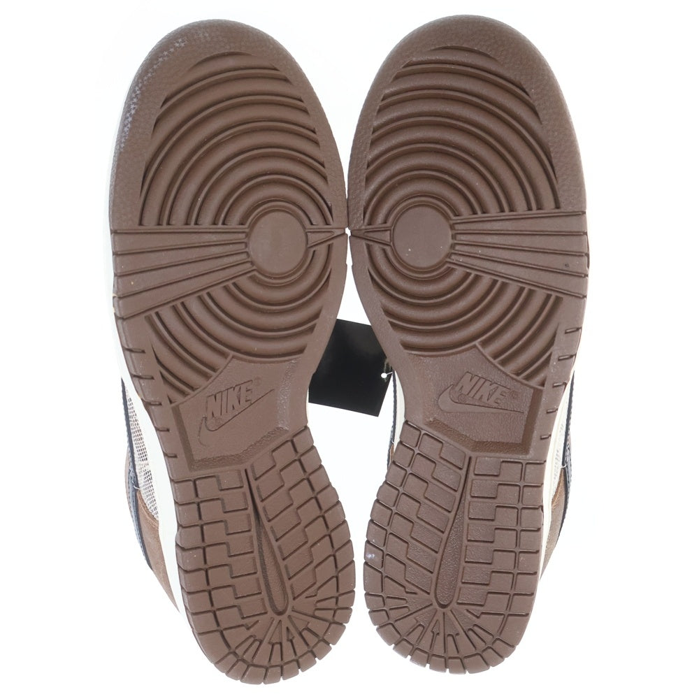 NIKE(ナイキ) DUNK LOW PRM HEAD 2 HEAD CO DOT JP ダンク プレミアム ヘッドトゥヘッド ローカットスニーカー ブラウン US9/27cm FJ5434-120