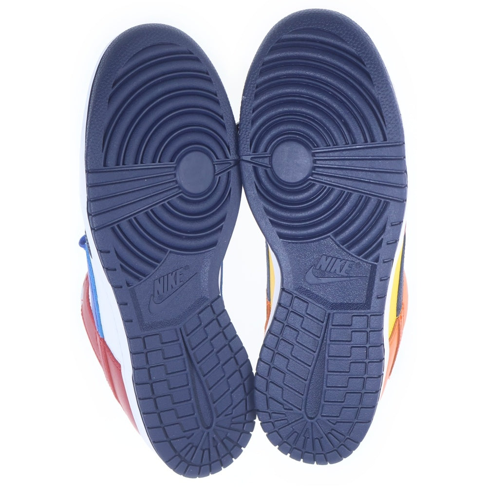 NIKE(ナイキ) DUNK LOW CO.JP WHAT THE MIDNIGHT NAVY AND VARSITY ダンク ワット ザ ローカットスニーカー マルチ US9/27cm IB2051-400
