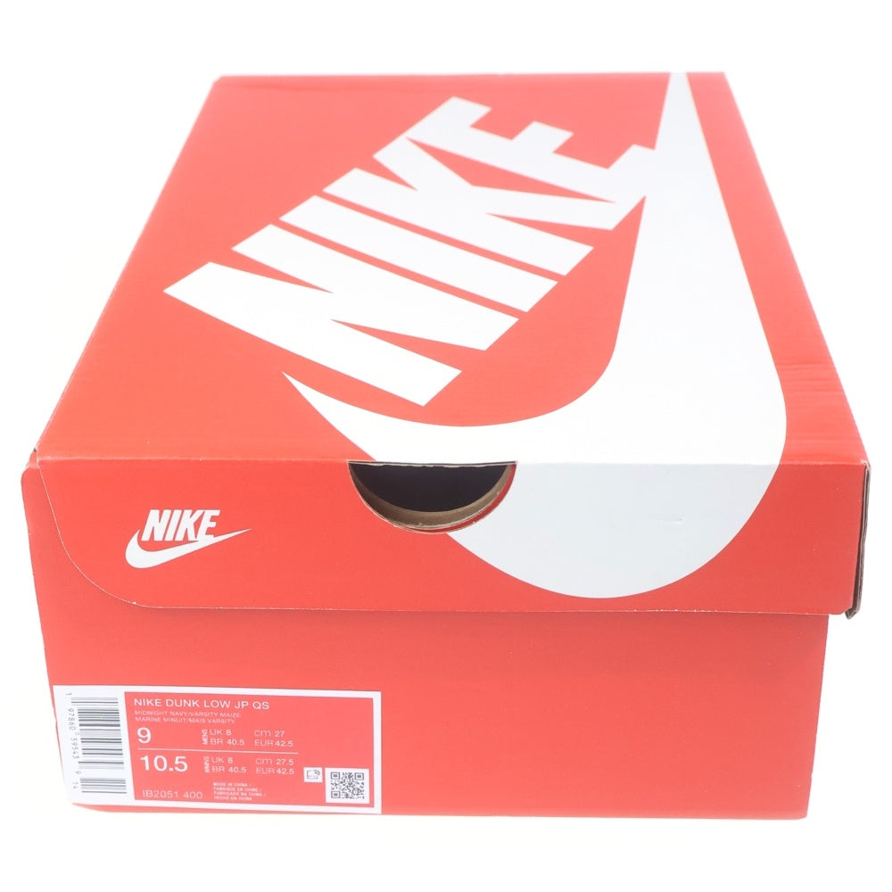 NIKE(ナイキ) DUNK LOW CO.JP WHAT THE MIDNIGHT NAVY AND VARSITY ダンク ワット ザ ローカットスニーカー マルチ US9/27cm IB2051-400