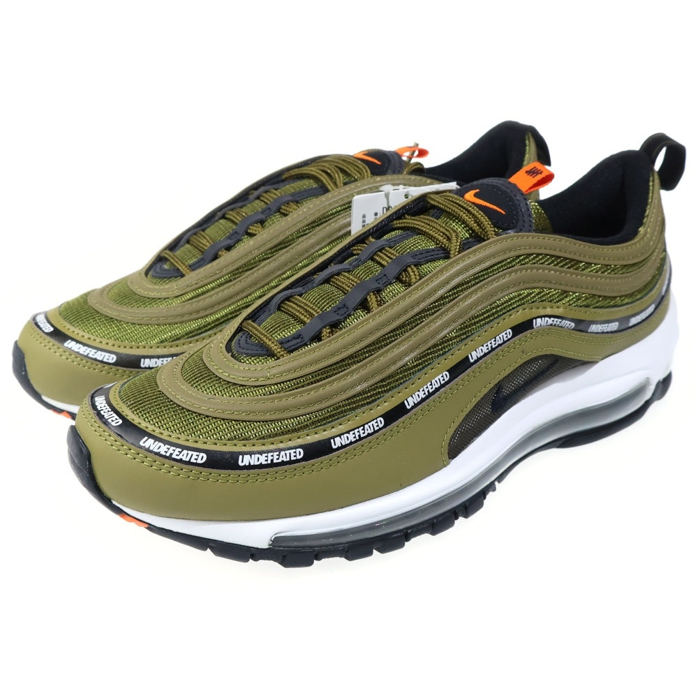 NIKE(ナイキ) ×UNDEFEATED AIR MAX 97 アンディフィーテッド エアマックス 97 ローカットスニーカー カーキ US9/27cm DC4830-300