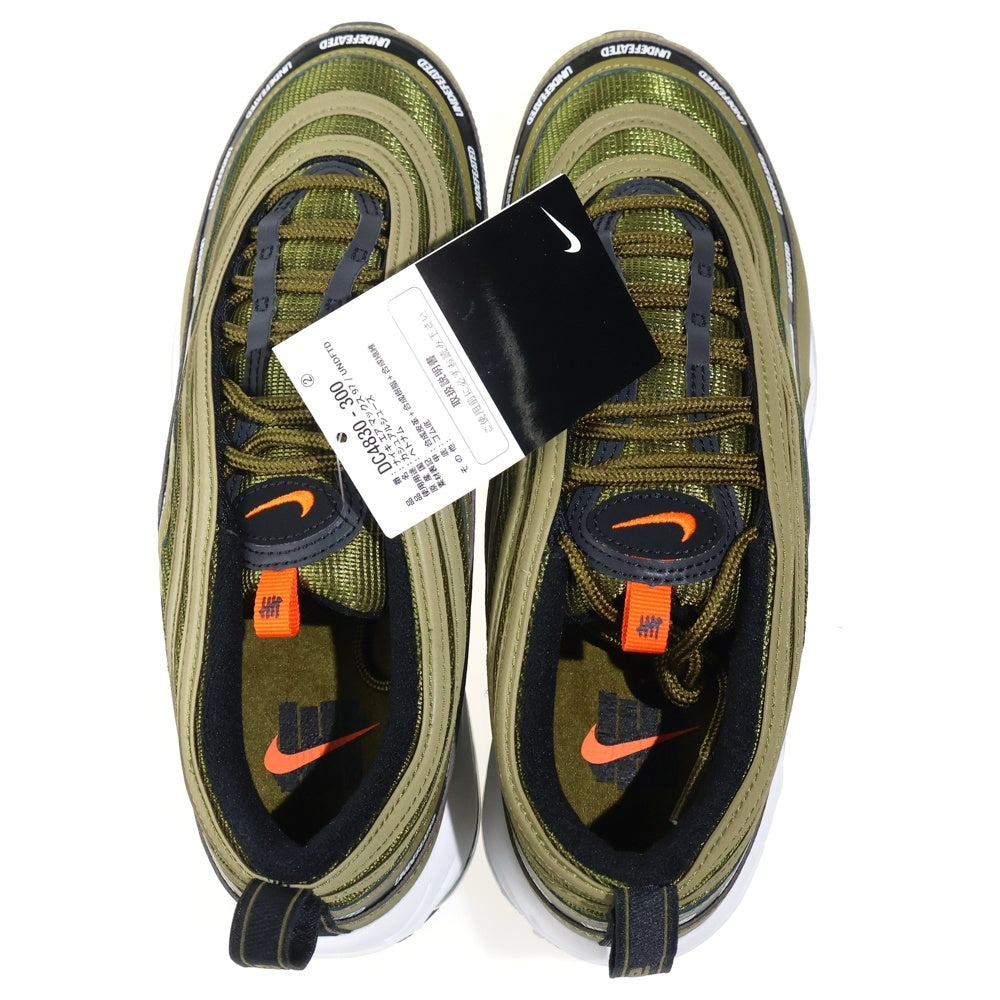 NIKE(ナイキ) ×UNDEFEATED AIR MAX 97 アンディフィーテッド エアマックス 97 ローカットスニーカー カーキ US9/27cm DC4830-300