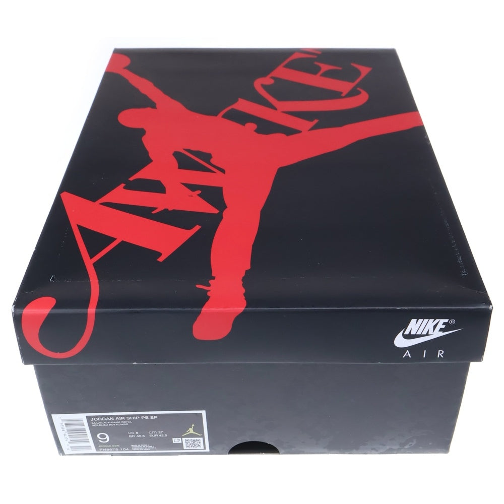 NIKE(ナイキ) ×AWAKE NY JORDAN AIR SHIP PE SP アウェイク ニューヨーク ジョーダン エアシップ ハイカットスニーカー ホワイト/ブルー US9/27cm FN8675-104