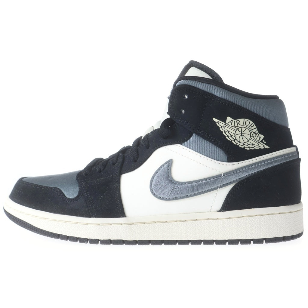NIKE(ナイキ) AIR JORDAN 1 MID SE 852542-011 エアジョーダン1 ミッドカットスニーカー ホワイト/ブラック US9/27cm
