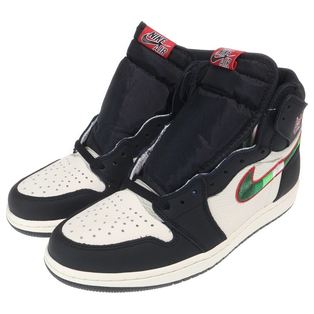 NIKE(ナイキ) AIR JORDAN 1 RETRO HIGH OG SPORTS ILLUSTRATED エアジョーダン1 レトロ スポーツイラストレイテッド ハイカットスニーカー US9/27cm 555088-015