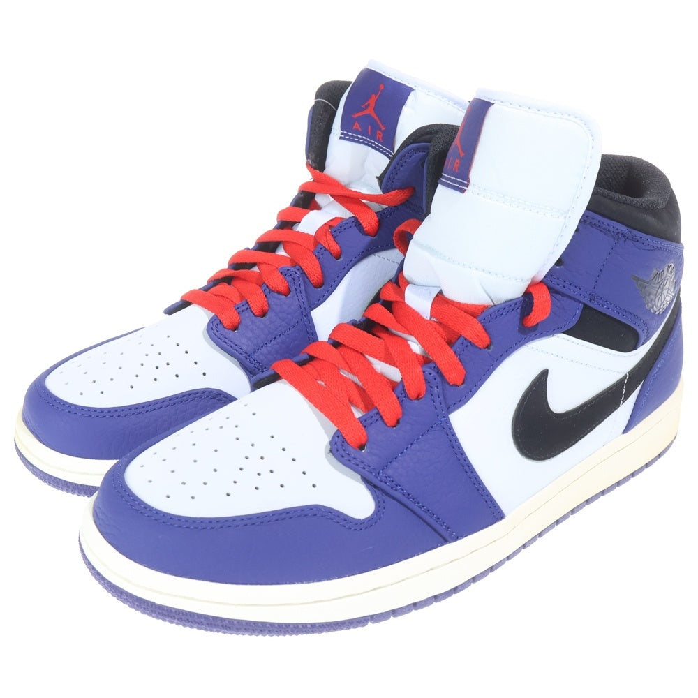 NIKE(ナイキ) AIR JORDAN 1 MID DEEP ROYAL エアジョーダン1 ディープ ロイヤル ミッドカットスニーカー ネイビー US10/28cm 852542-400