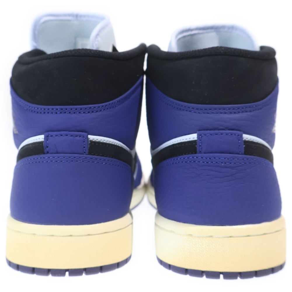 NIKE(ナイキ) AIR JORDAN 1 MID DEEP ROYAL エアジョーダン1 ディープ ロイヤル ミッドカットスニーカー ネイビー US10/28cm 852542-400