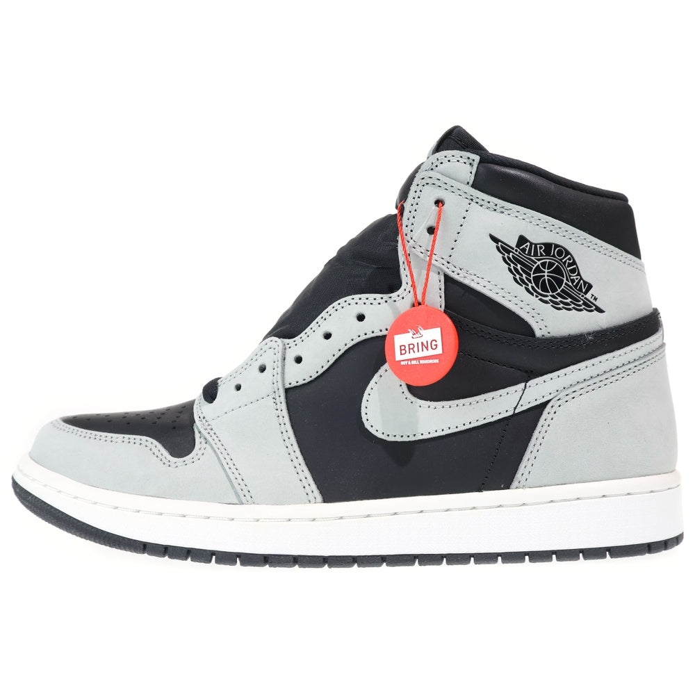NIKE(ナイキ) AIR JORDAN 1 HIGH OG SHADOW 2.0 エアジョーダン1 シャドウ 2.0 ハイカットスニーカー グレー US9.5/27.5cm 555088-035