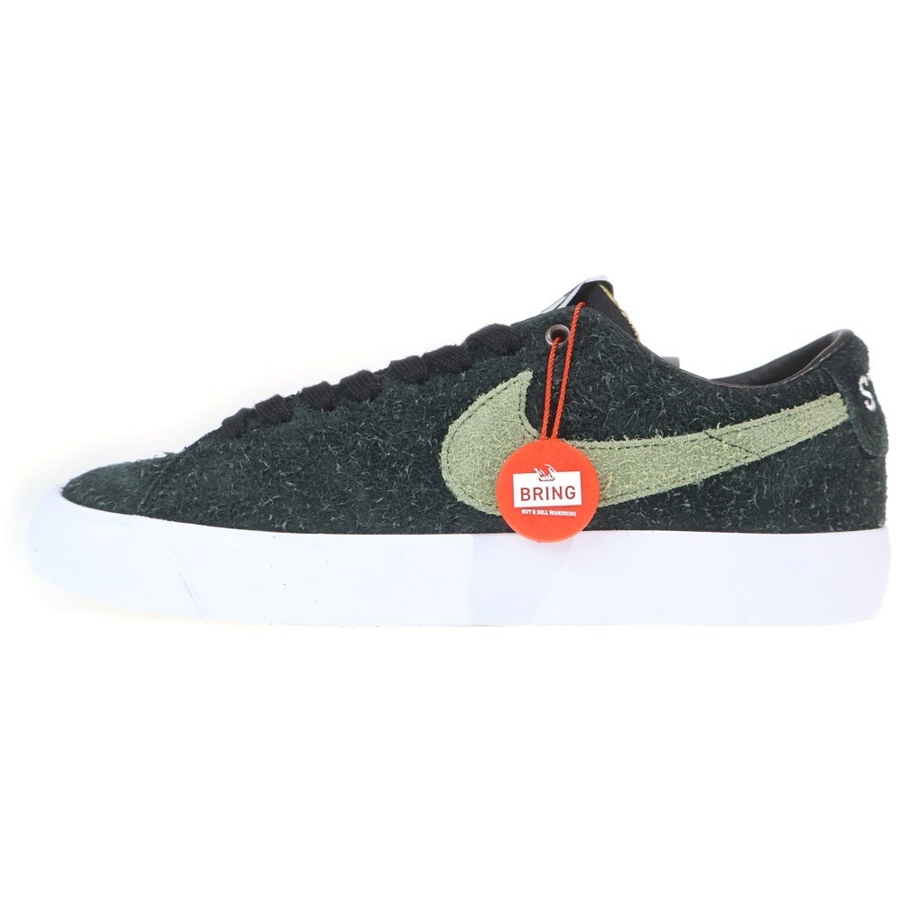 NIKE(ナイキ) ×STUSSY ZOOM BLAZER LOW QS BQ6449-001 ストゥーシー ズームブレザー ローカットスニーカー ブラック US9/27cm