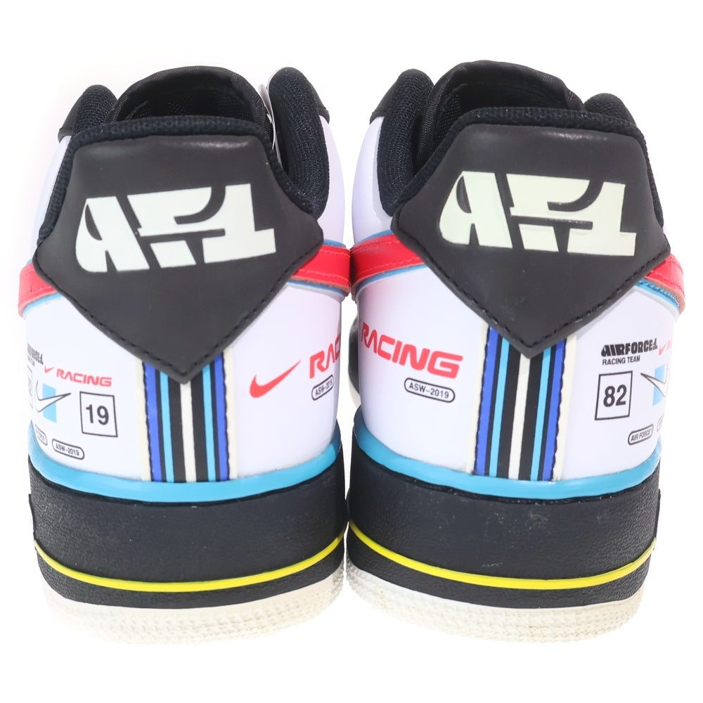 NIKE(ナイキ) AIR FORCE 1 07 QS RACING AH8462-004 エアフォース1 レーシシング ローカットスニーカー ホワイト/ブラック US9/27cm